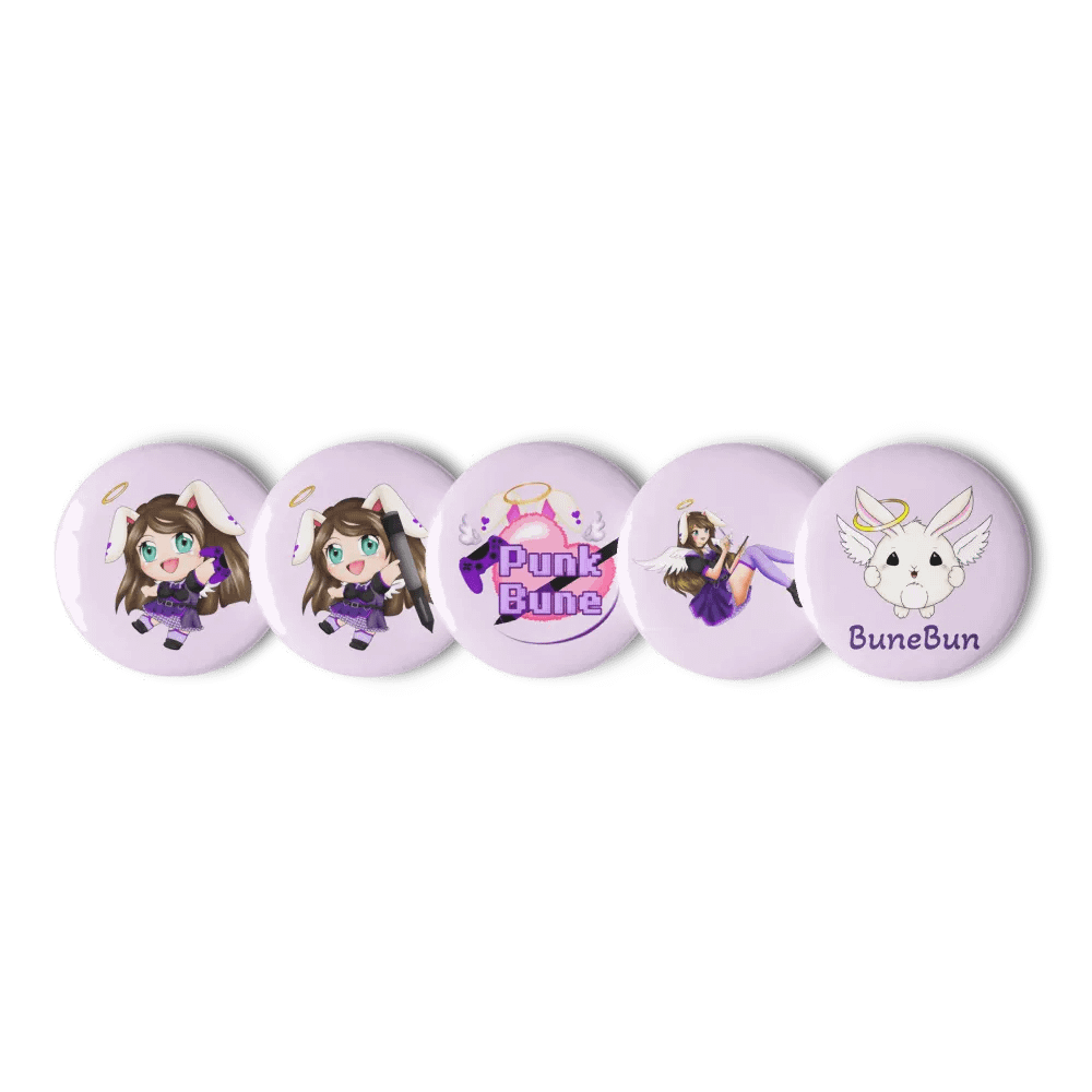 PunkBune Button Pin Pack product image (6)