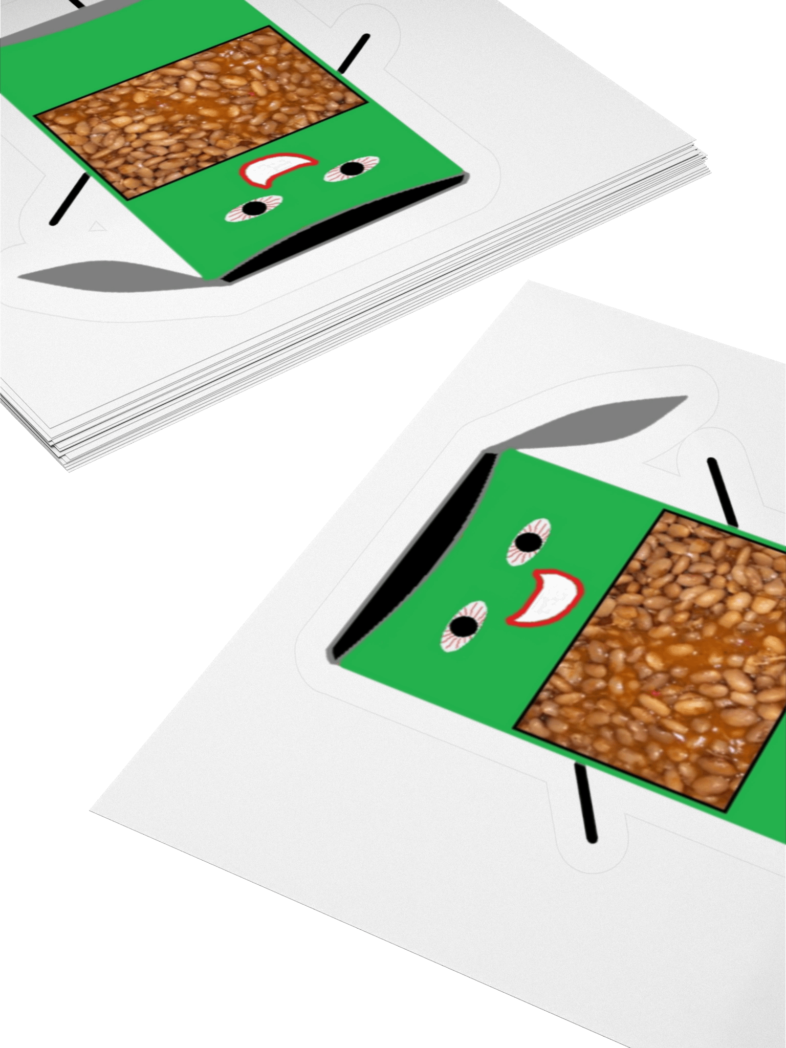 Can-A-Beans Kiss Cut Sticker product image (12)