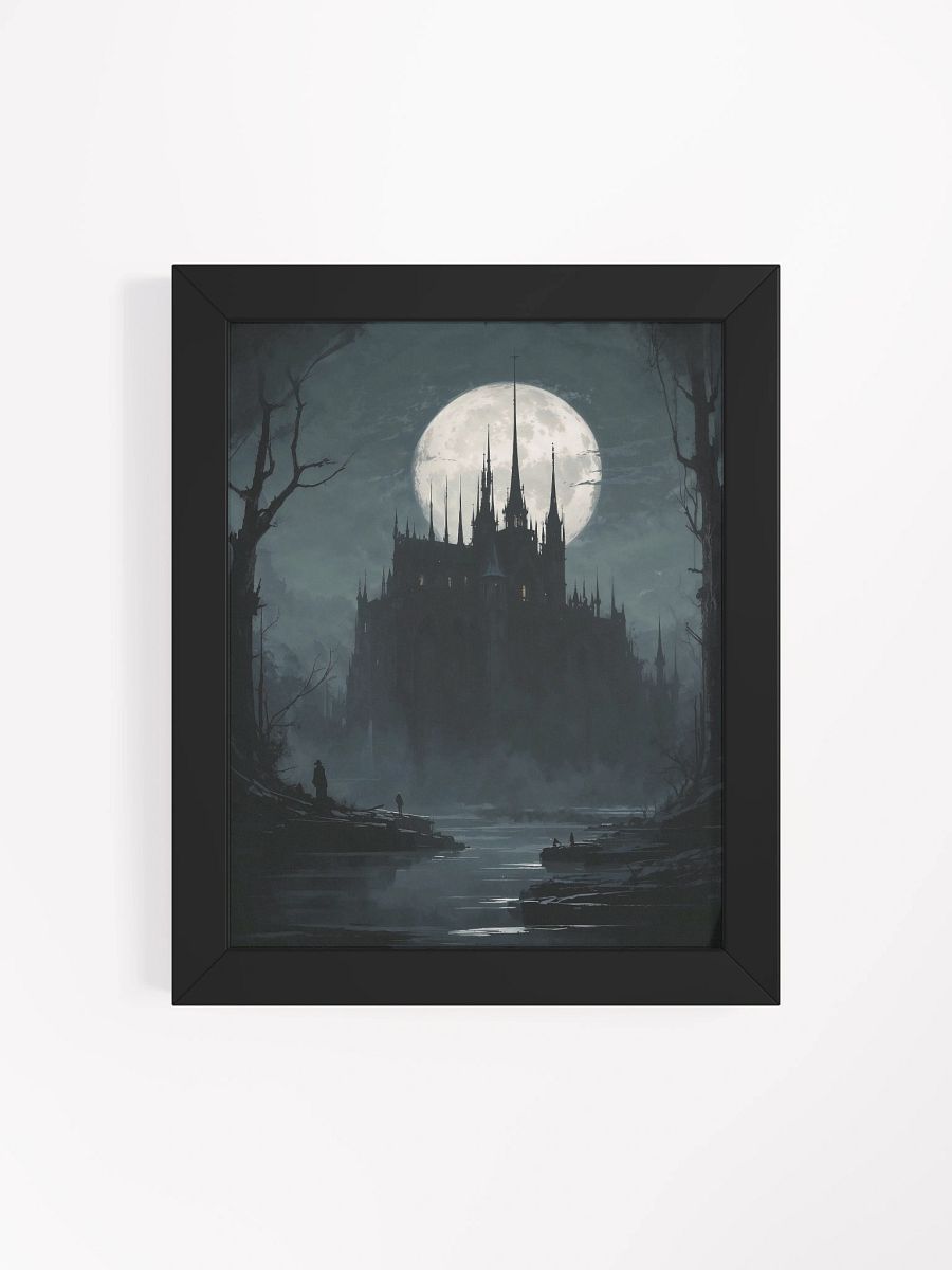 Moonlit Cathedral of the Damned Framed Print product image (24)