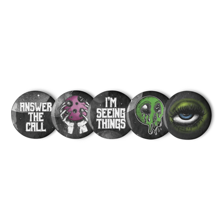 I'm Seeing Things Pin Badge Set product image (2)