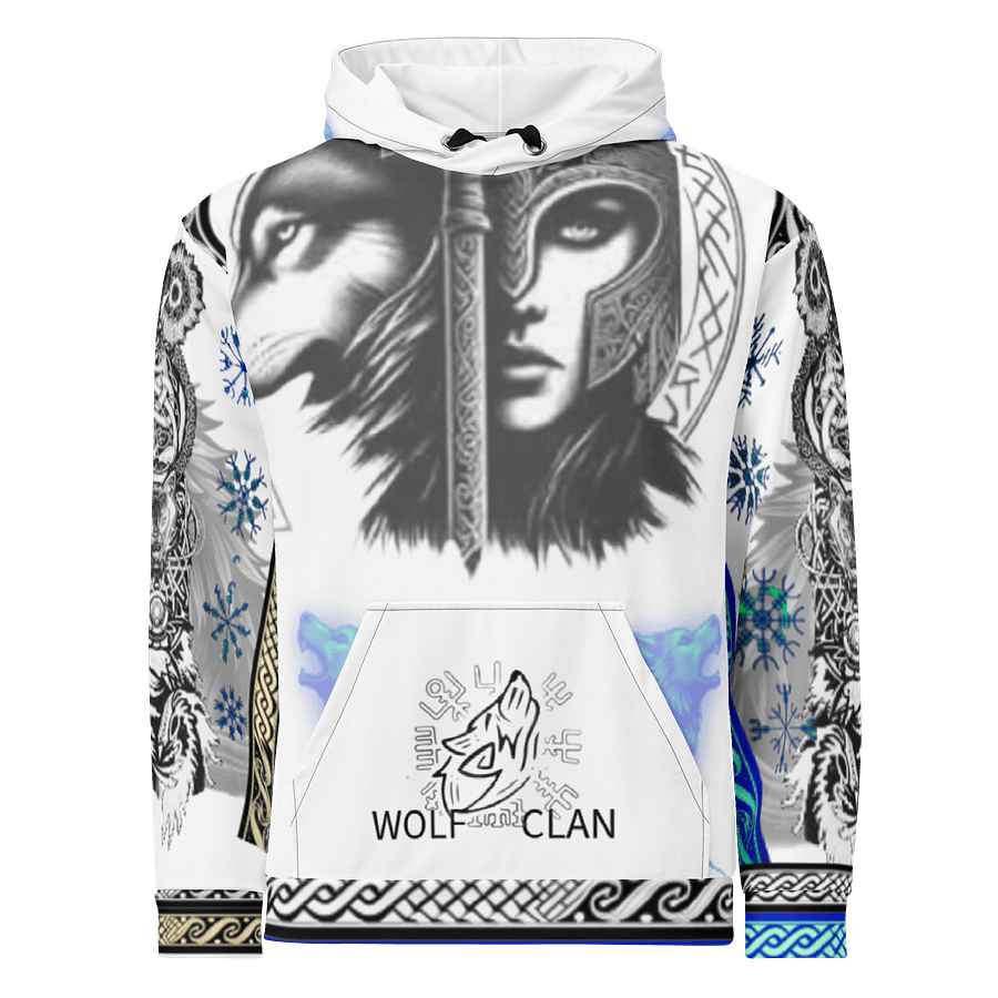 Tribal Wolf Clan Valhalla Hoodie product image (1)