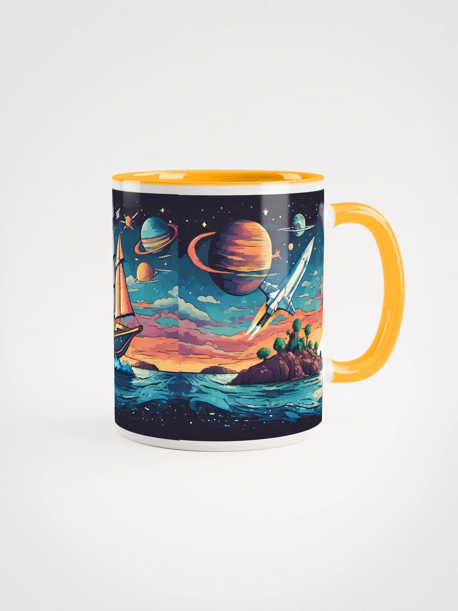 Summer Wind Charters: Space Sail Mug product image (2)
