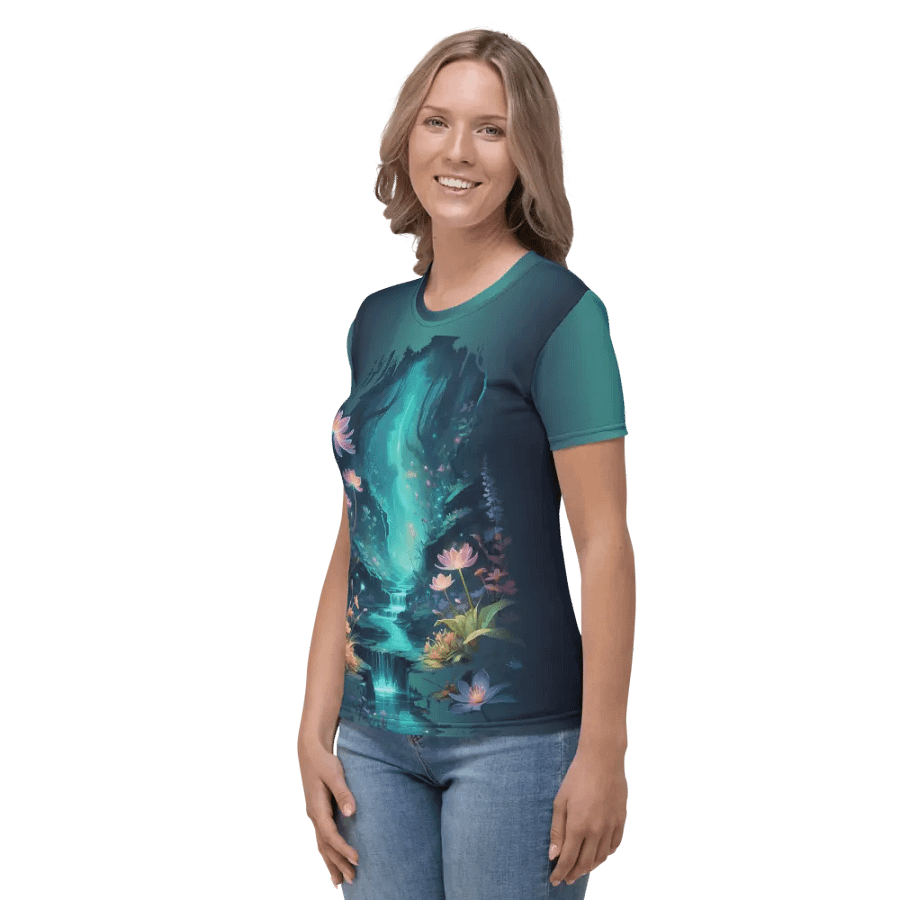Fantasy Forest All Over Print T-shirt product image (4)