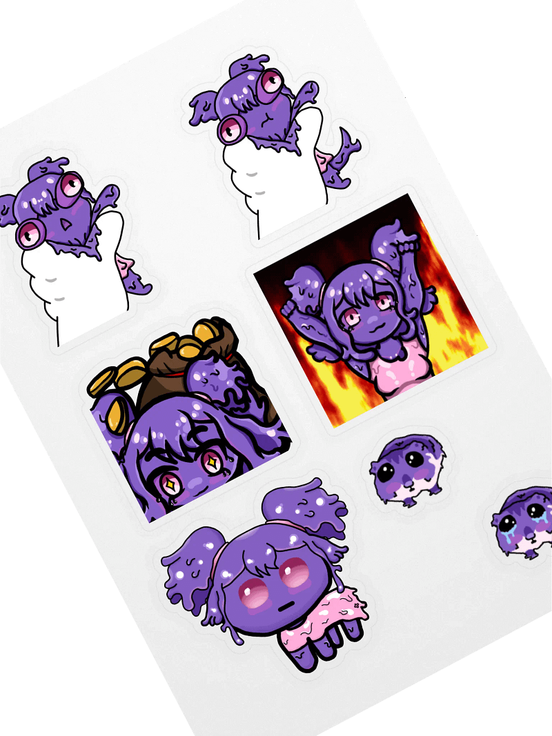 Gremlin Ama Sticker Sheet
