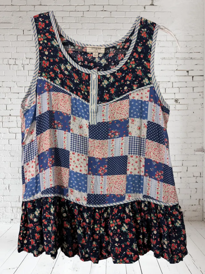 S Patchwork Tank product image (1)