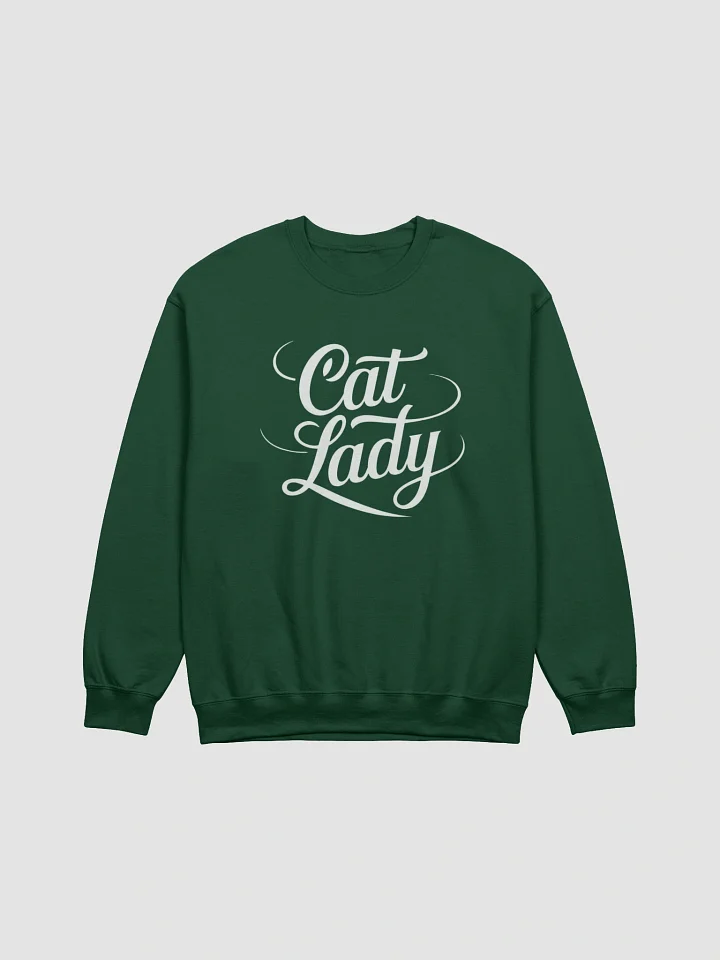 Cat Lady Classic Crewneck Sweatshirt product image (2)