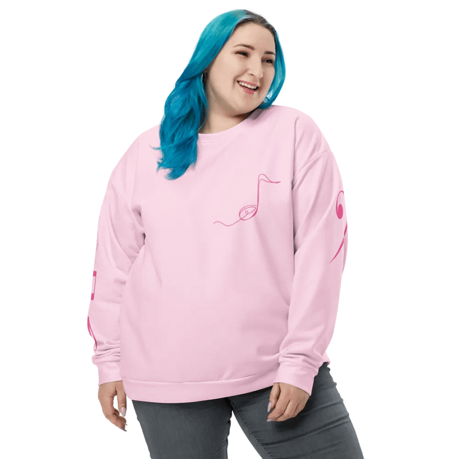 Band Geeks Rule Sweatshirt | Light Pink product image (12)