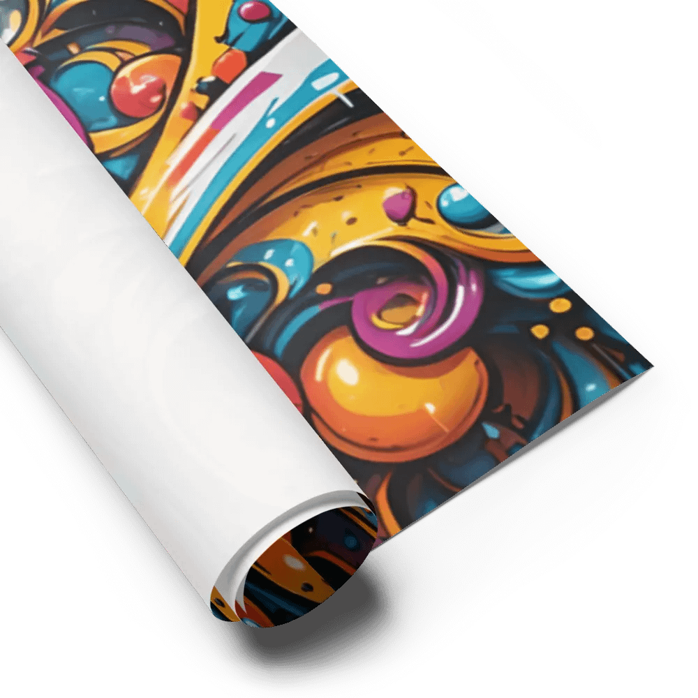 Vibrant Swirls Wrapping Paper Set product image (6)