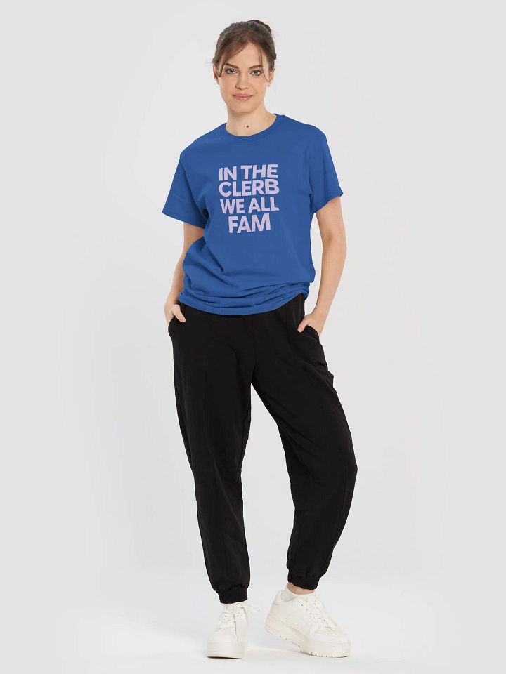 IN THE CLERB, WE ALL FAM Statement Tee product image (1)
