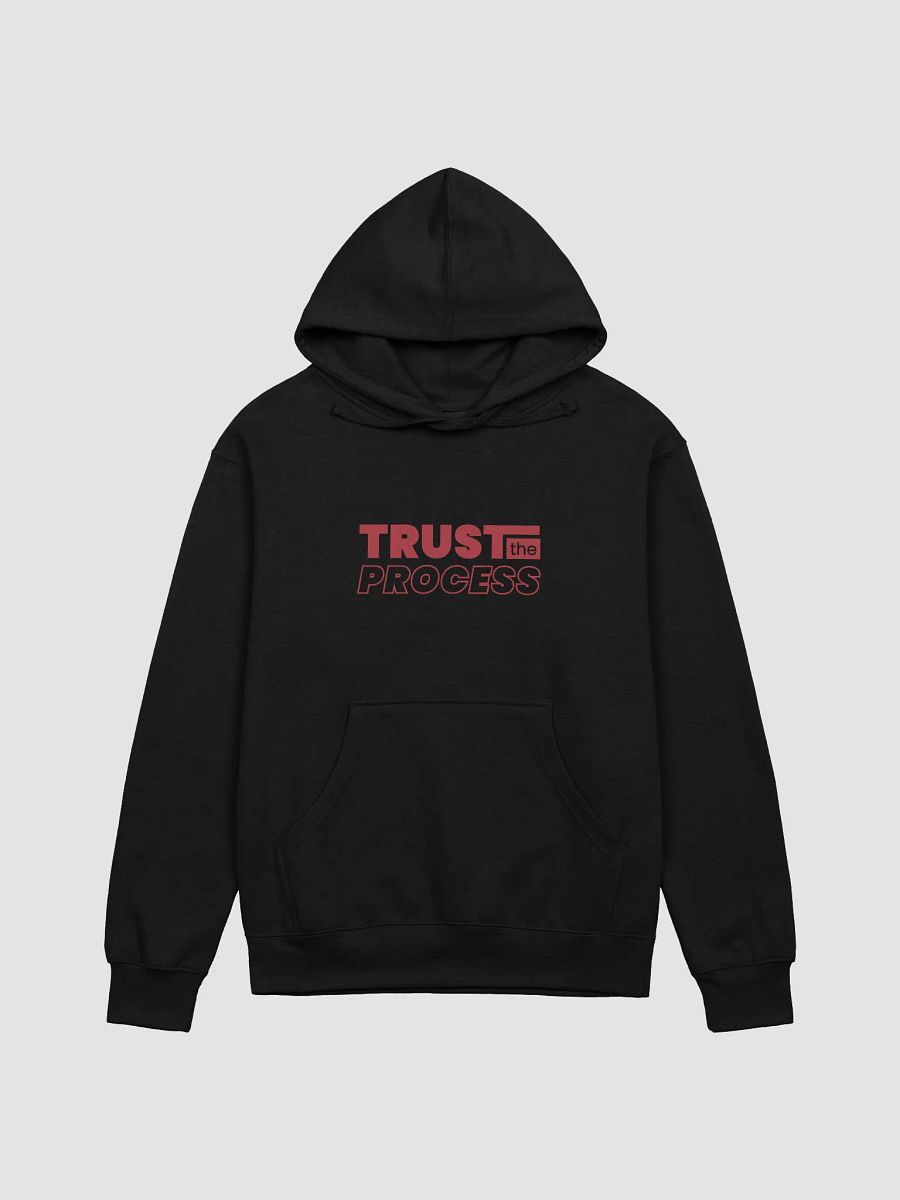 Bold Red 'TRUST the PROCESS' Hoodie product image (1)