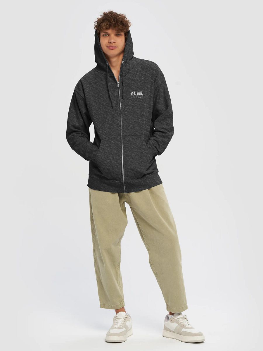 Sudadera Unisex con capucha y cremallera | Fe que da vida product image (7)