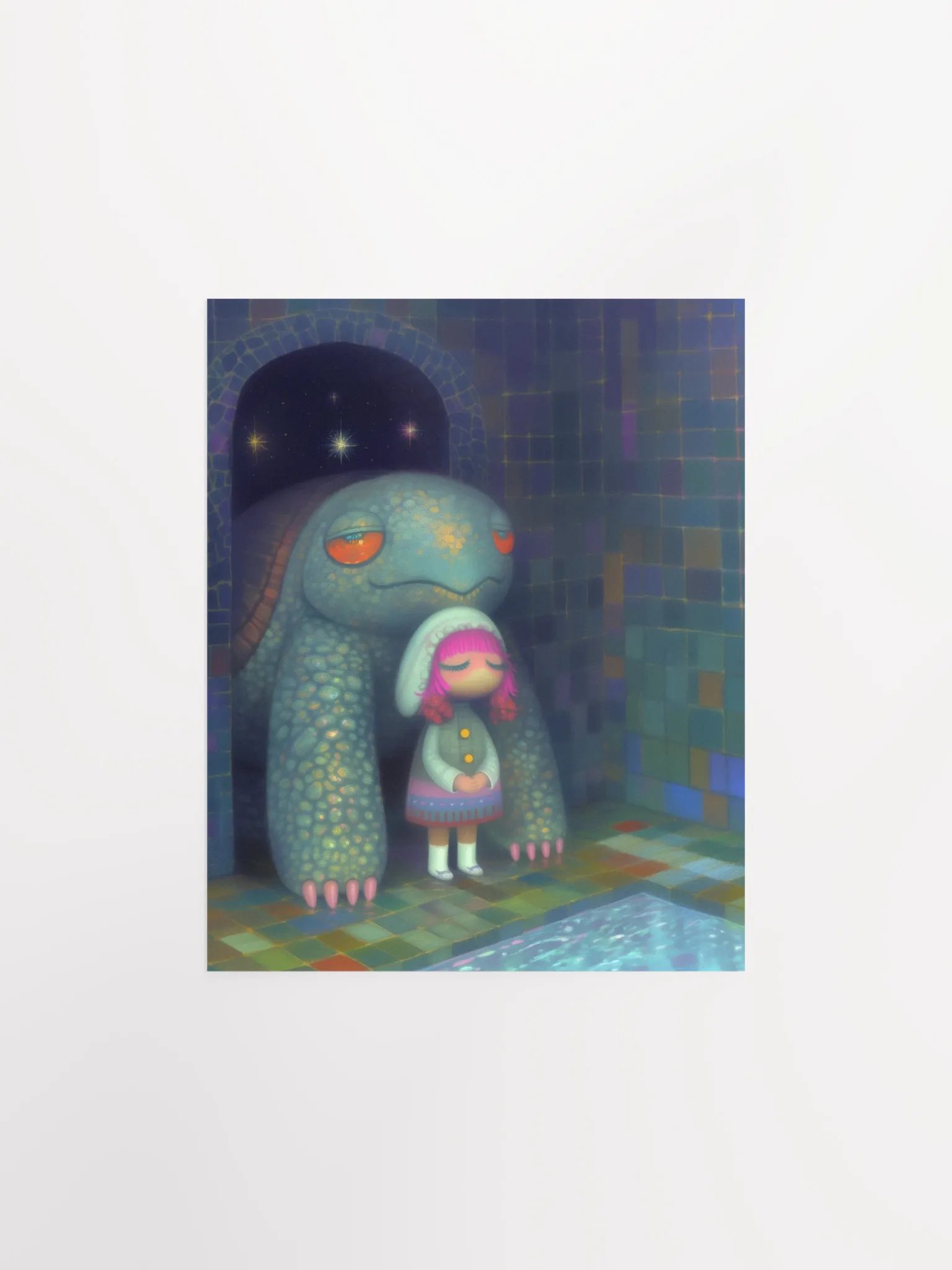 Whimsical Encounter Poster product image (1)