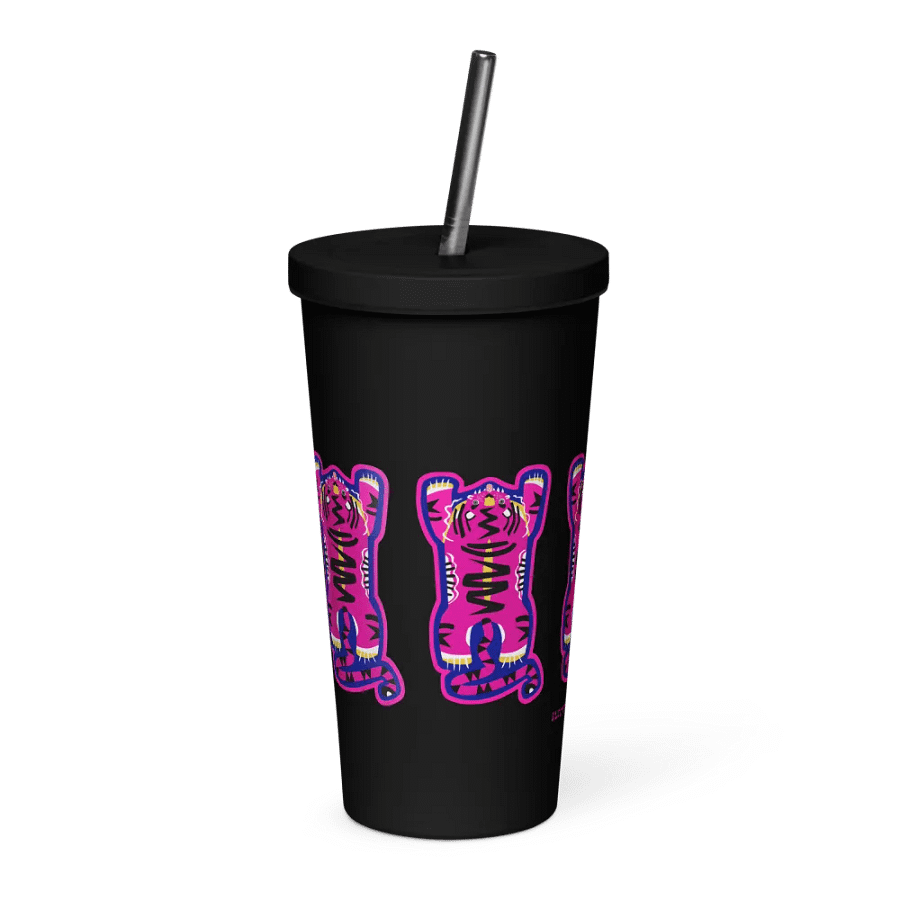 Pink Electric Tiger - Insulated Tumbler product image (5)