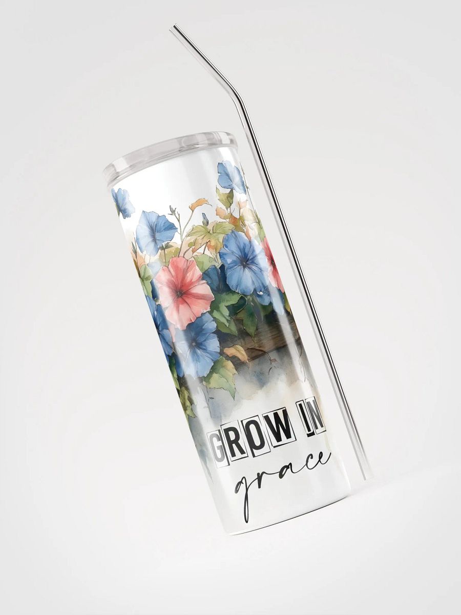Graceful Blooms Stainless Steel Tumbler product image (4)