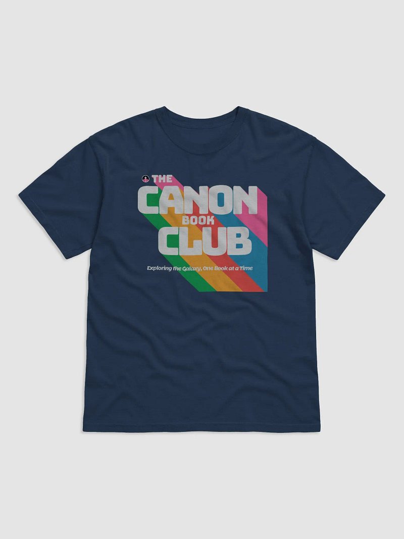 The Canon Book Club Rainbow Tee