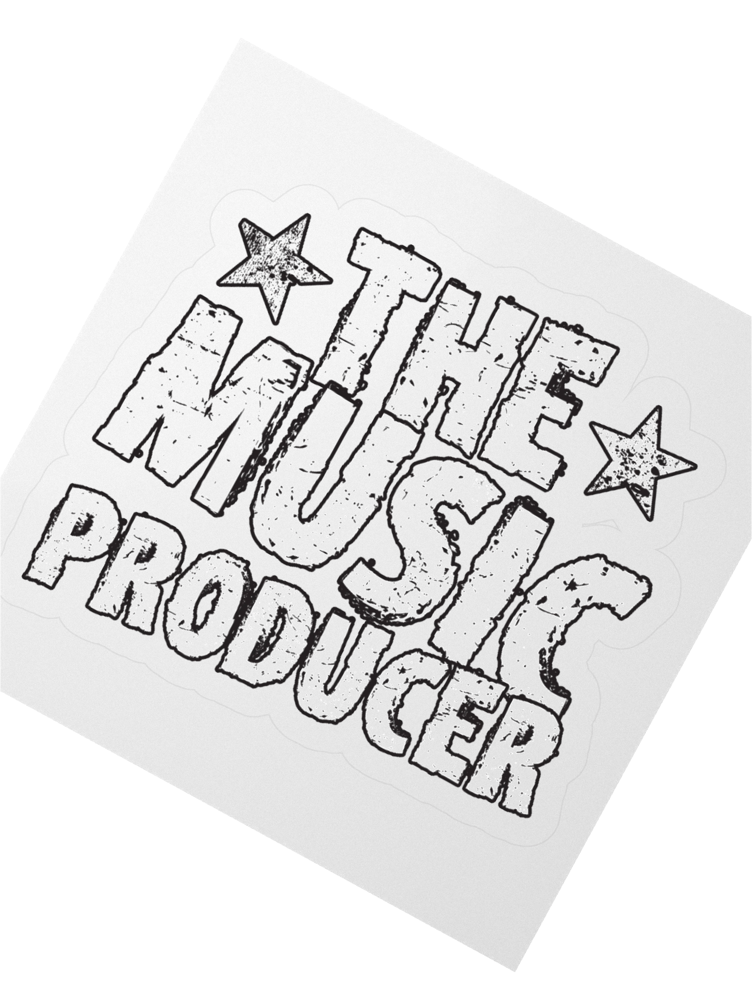 The Music Producer Funny Sticker product image (2)