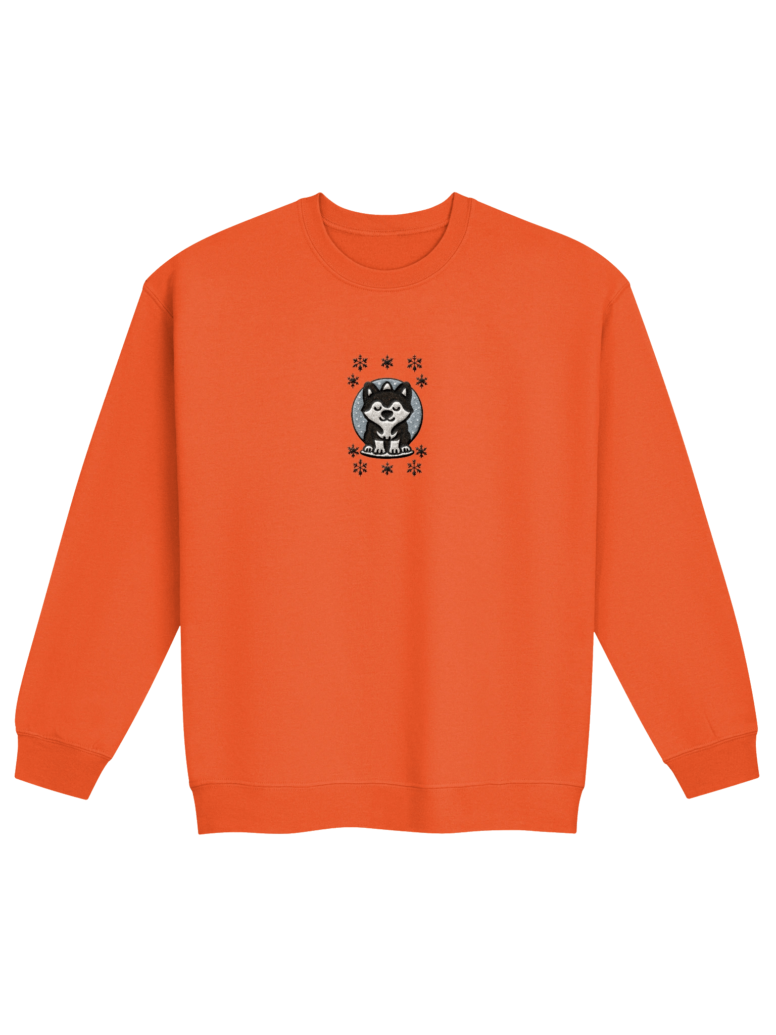 Dreamy Husky Crewneck Sweatshirt - Embroidered product image (1)