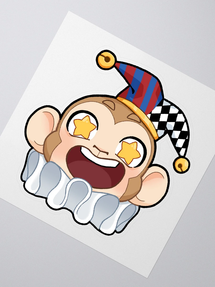 Excited Bozo Sticker product image (2)