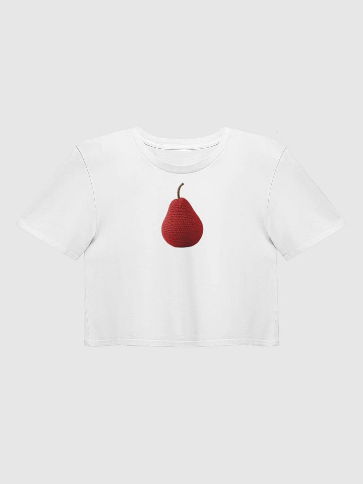 CozyAvocado Women's Premium Pear Crop Top #22 product image (1)