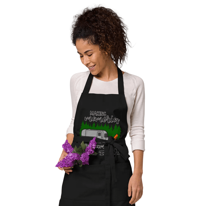 Campsite Memories Organic Cotton Apron product image (1)