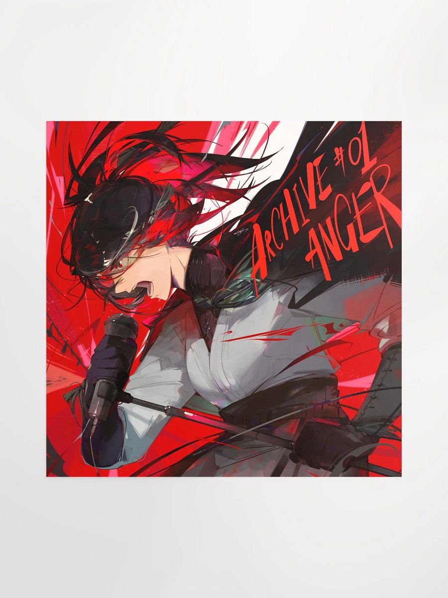 Archive #01: Anger Album Art Print product image (1)