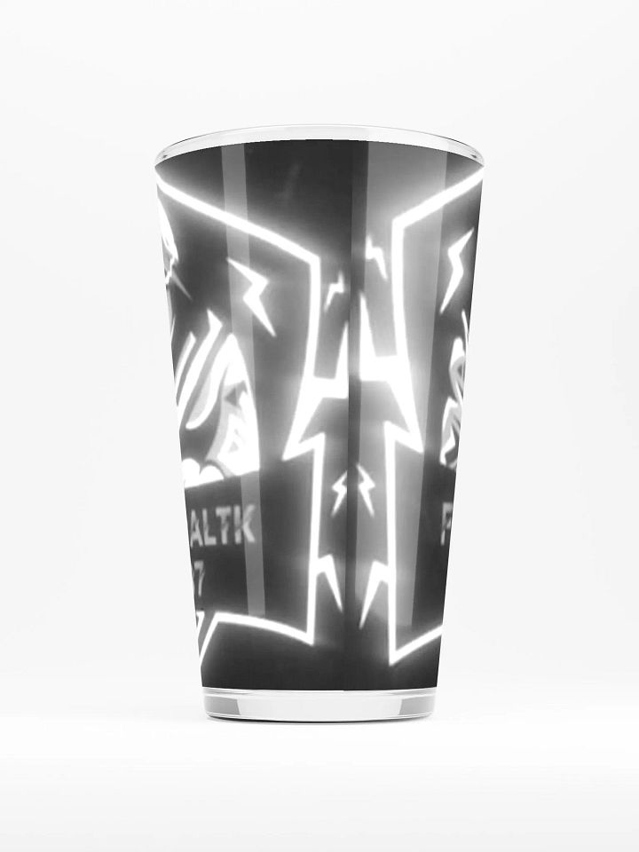 Grey Emblem Fed Glass product image (1)