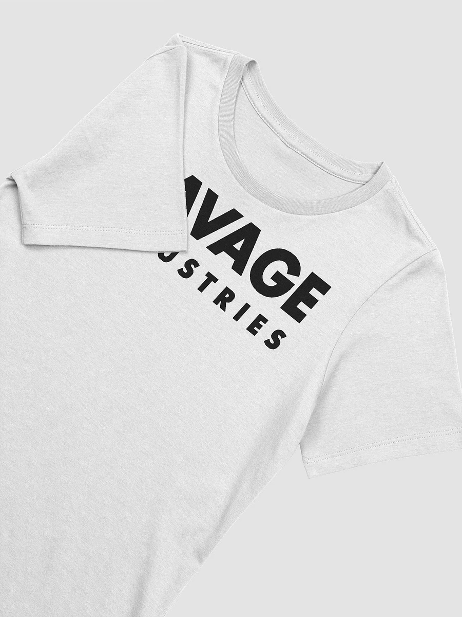 Savage Industries (White) (Women's Supersoft Relaxed Fit Tee) product image (3)