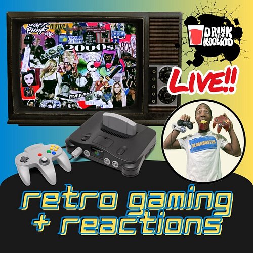 7:30 pm CST1 I'm LIVE WITH #n64 #n64games AND #retromusic reactions as well. 
Think my GAME selection is TRASH? Feel free to ...