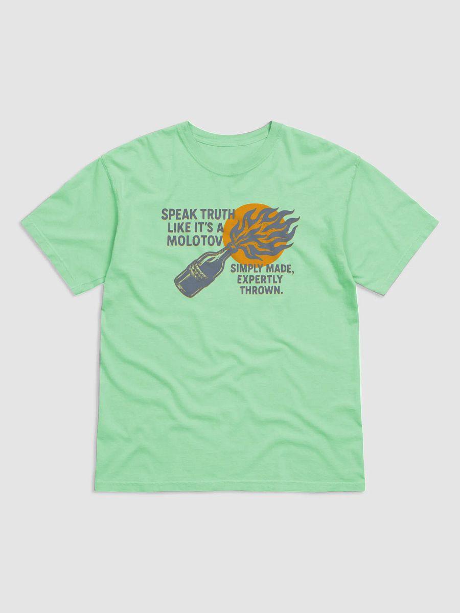 Speak Truth Molotov Cotton Tee product image (3)