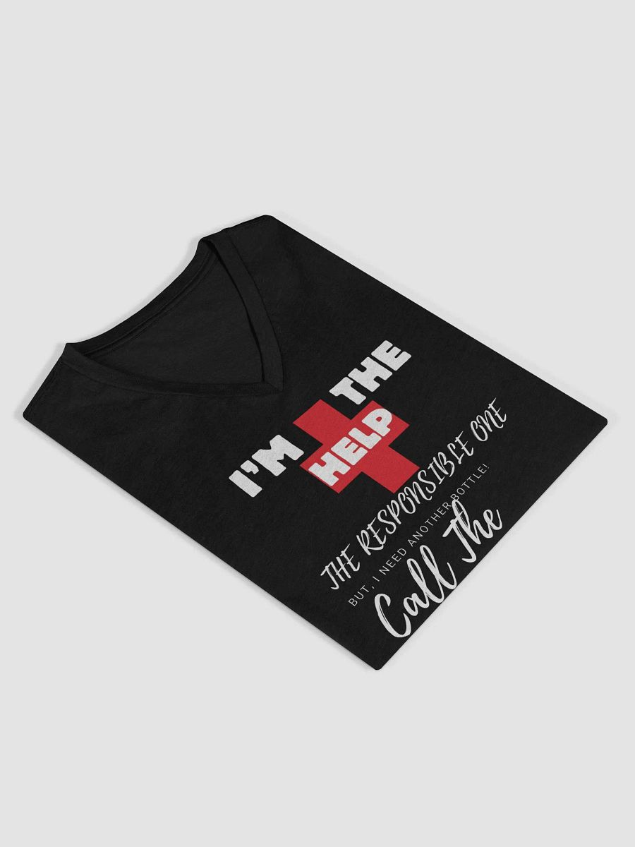 The Responsible One Women's V-Neck Tee product image (4)