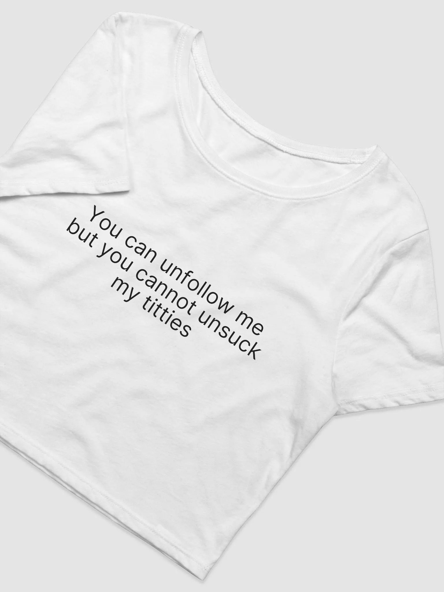 Unfollow Baby Tee product image (3)
