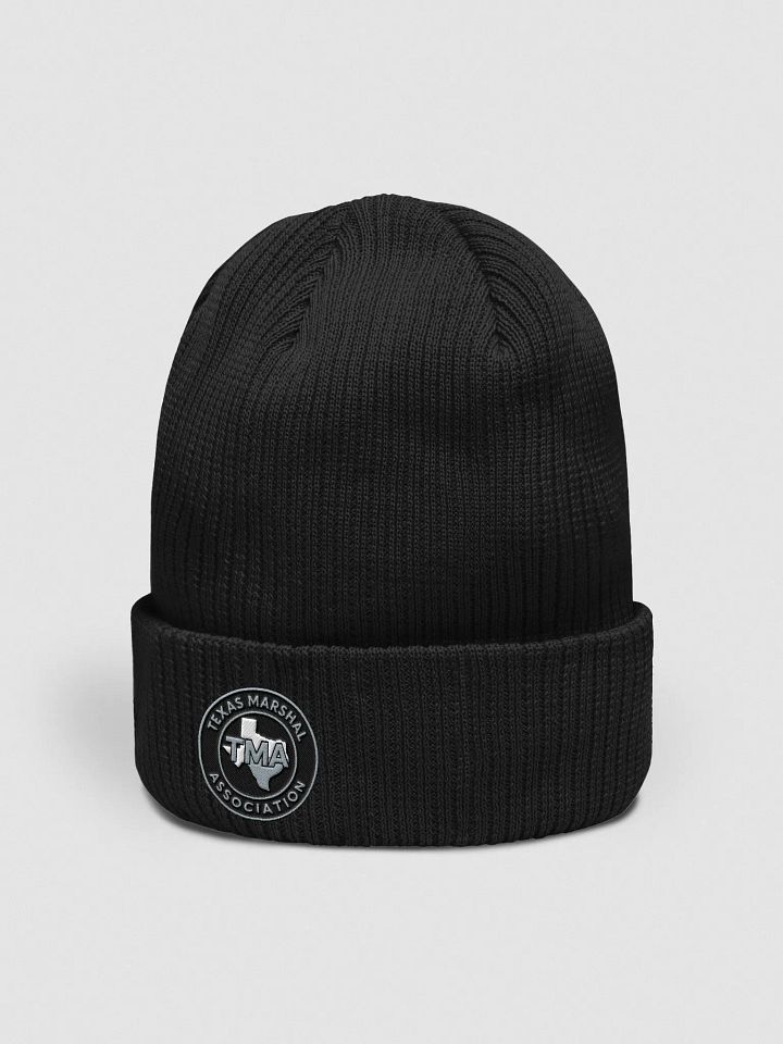 Texas Marshal Association B&W Logo Beanie product image (2)