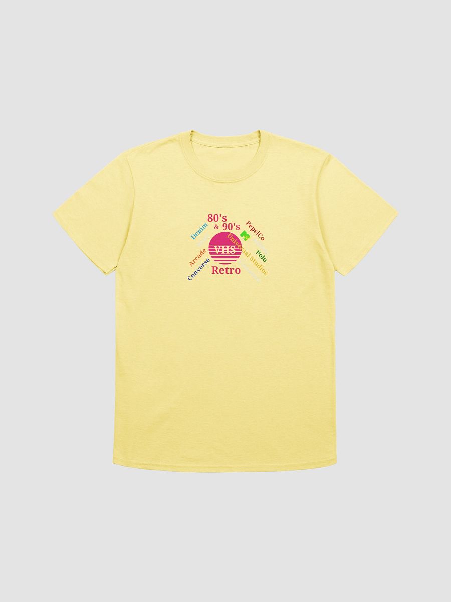 Retro VHS Word Cloud T-Shirt product image (1)