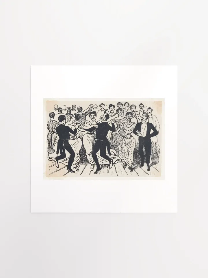 Los 41 Maricones Encontrados En Un Baile De La Calle De La Paz El 20 De Noviembre De 1901 by José Guadalupe Posada (1901) - Print product image (5)