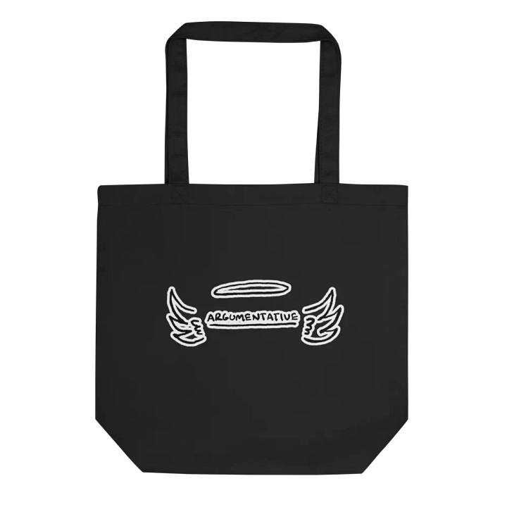 ANGELIC organic cotton tote bag product image (1)