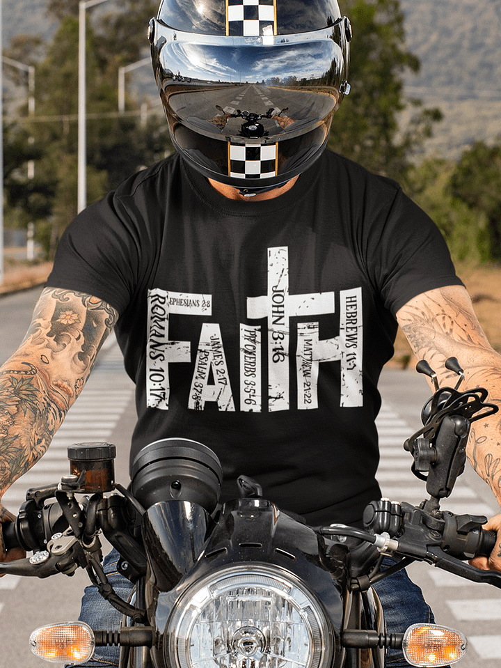 "Faith Verses" Scripture-Inspired T-Shir product image (1)