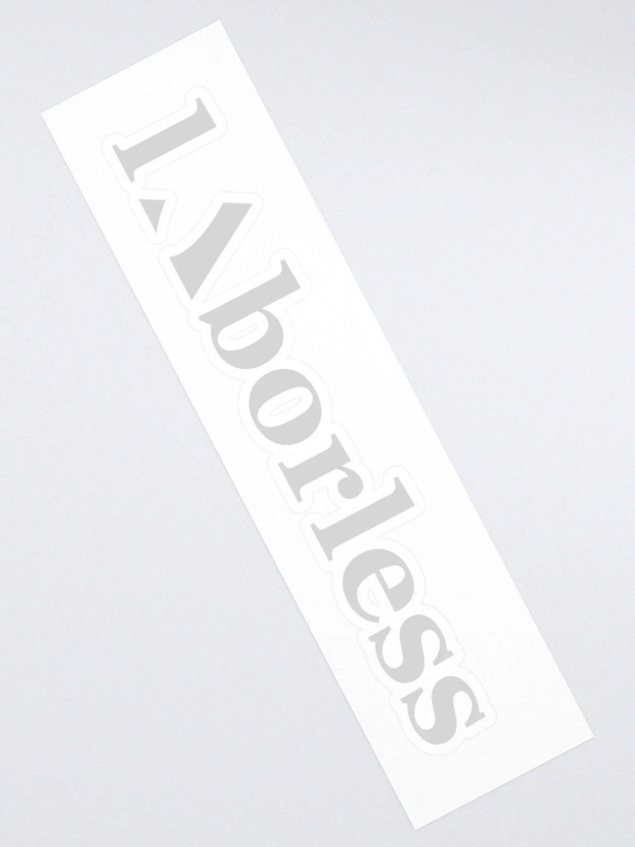 Kiss Cut Stickers - Laborless Logo product image (2)