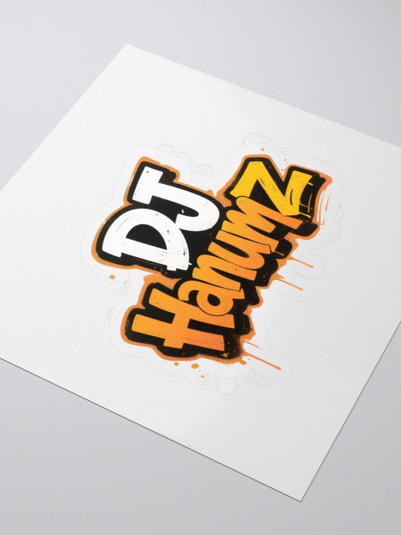 DJ HanumZ Name Sticker product image (3)