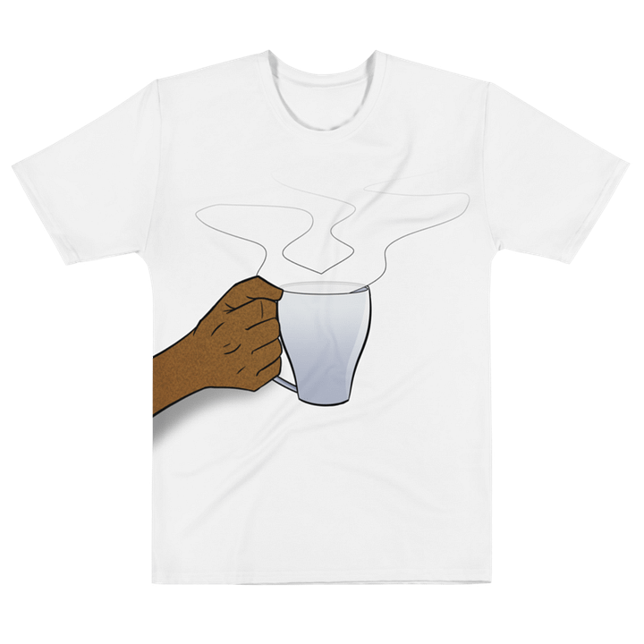 Coffee (white shirt / dark brown skin tone) product image (1)