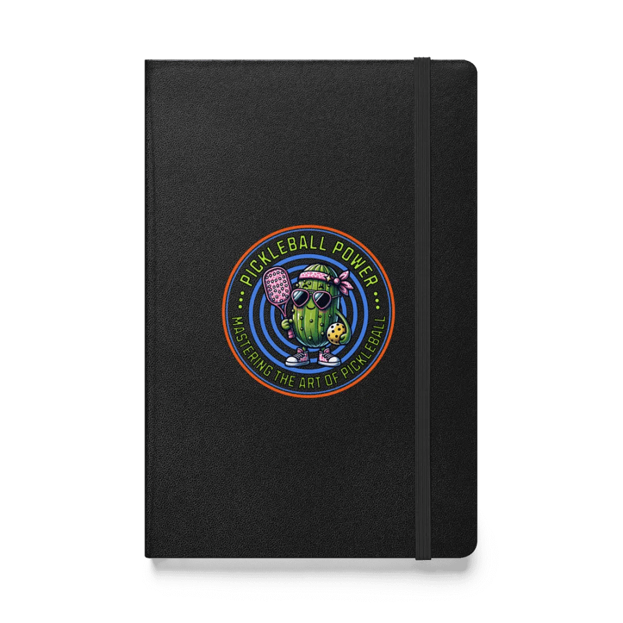 Pickleball Power Mastering The Art Of Pickleball Hardcover Journal product image (1)