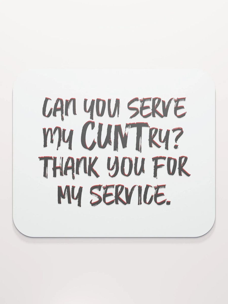 Ladies - CUNTry Mouse Pad product image (2)