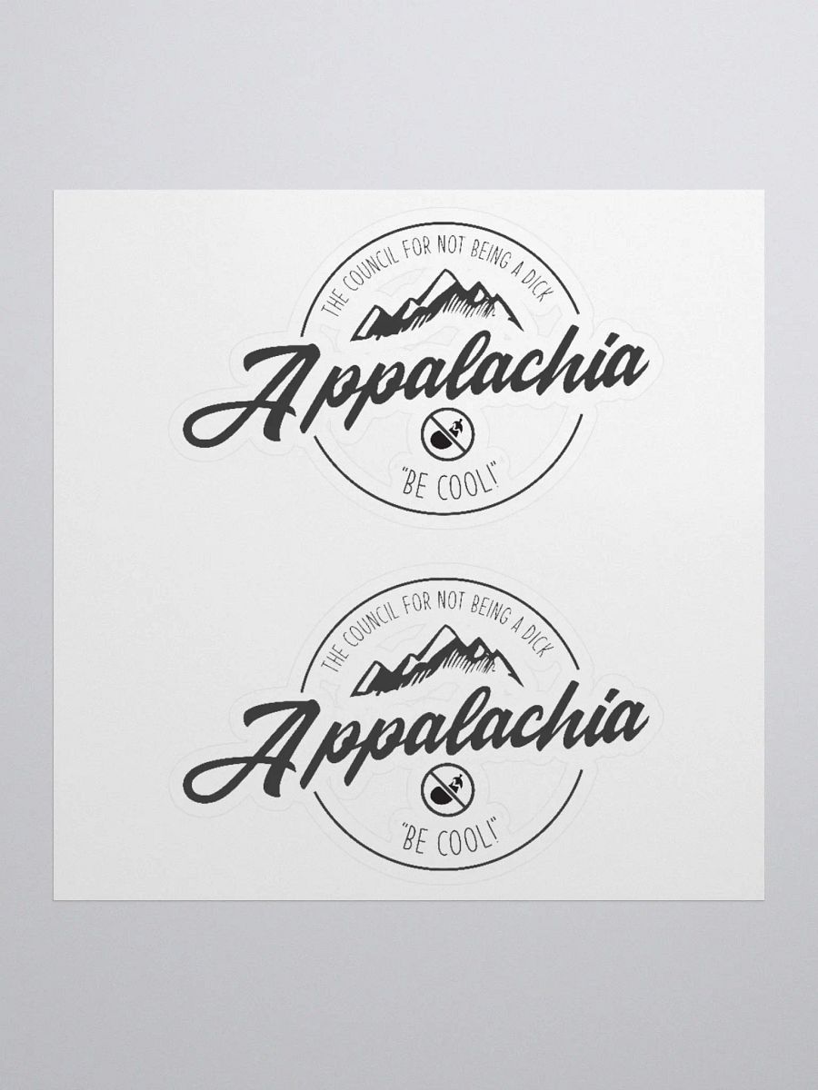 Council for Not Being A D*** - Appalachia Sticker product image (1)