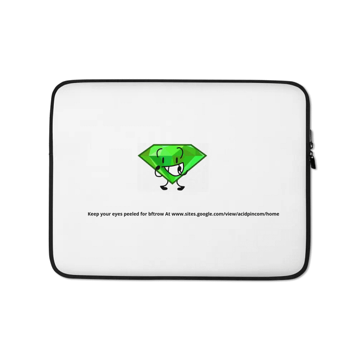 Emerald laptop sleeve product image (1)