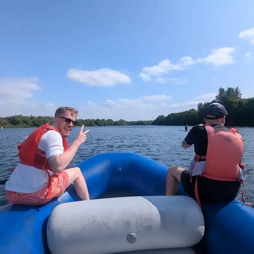 Day out on the lake! 

Finally tested the water resistance on my Seiko Prospex GMT