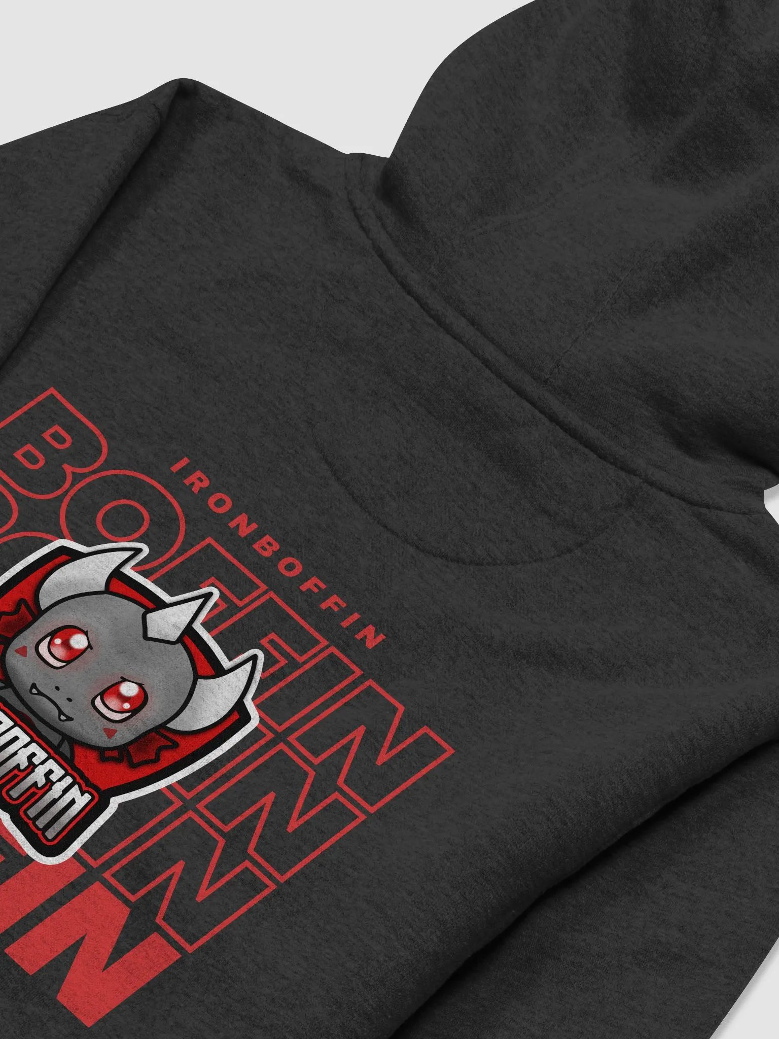 EMBLEM HOODIE RED product image (39)