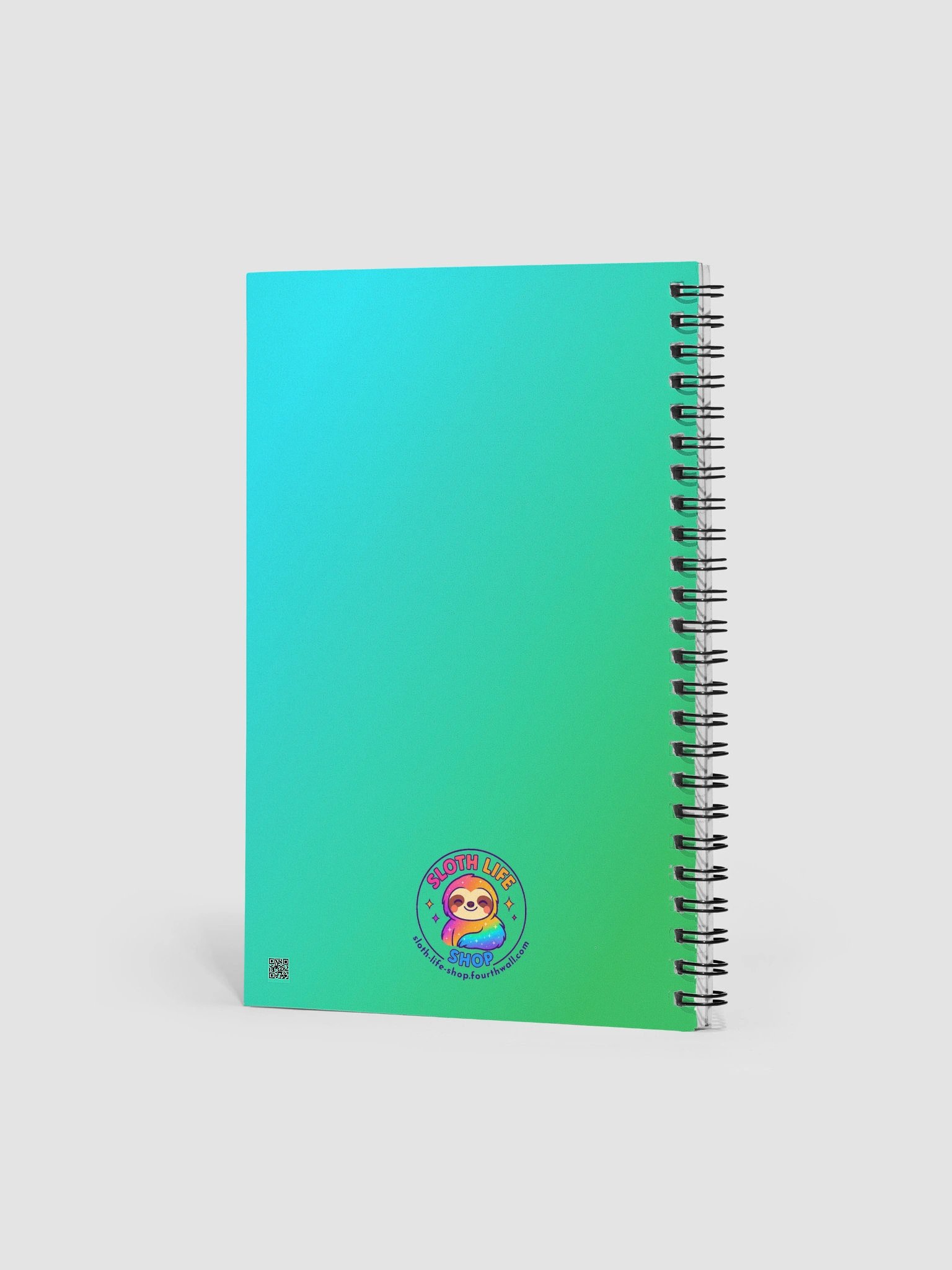 Taco ’Bout Chill – Funny Sloth Notebook With Tacos | Sloths Having Snacks Collection product image (2)