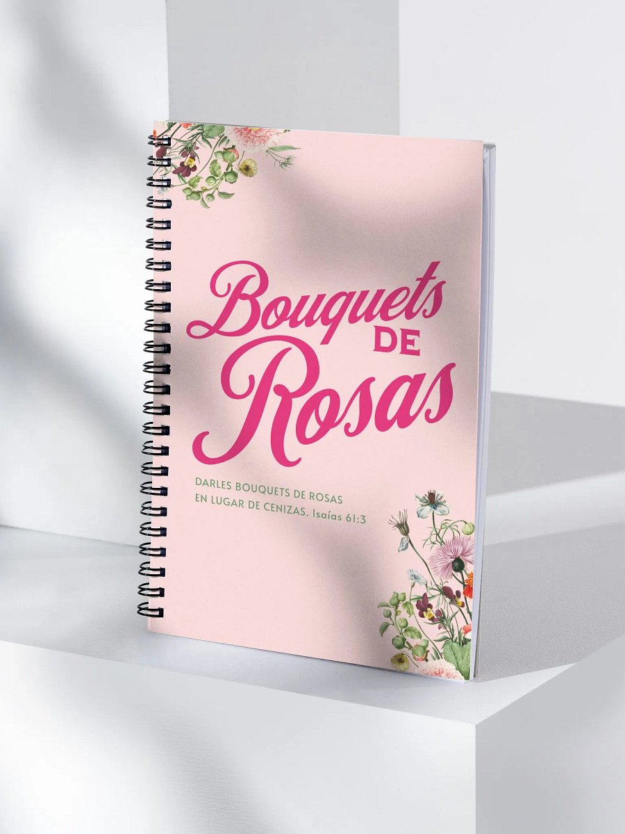 Bouquets de Rosas Spiral Notebook product image (4)