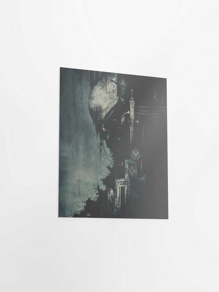 Cathedral of the Forgotten Pulse Matte Poster product image (18)