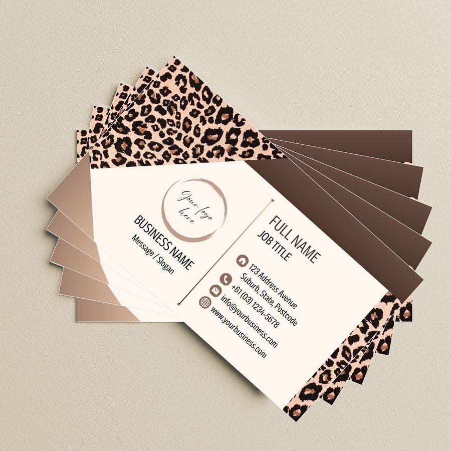 Leopard - Business Card Template product image (4)