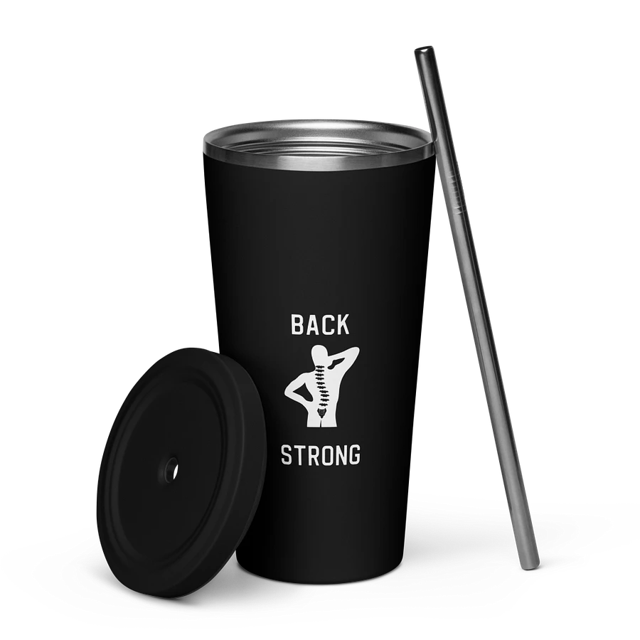 Back Strong 20 oz. Insolated Cup: Black product image (24)